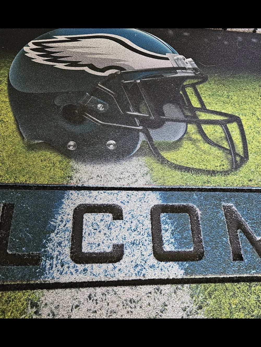 Fanmats Philadelphia Eagles crumb rubber door mat